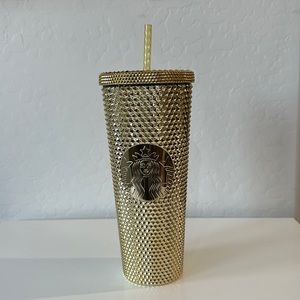 Gold Starbucks Cup 24oz.